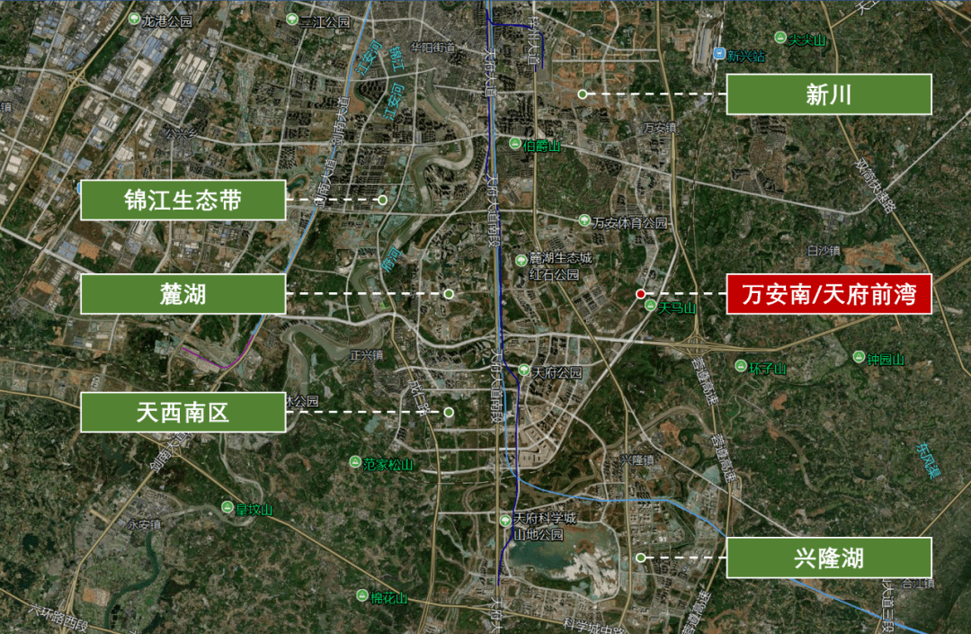 天府新區籍田地區發展動態更新