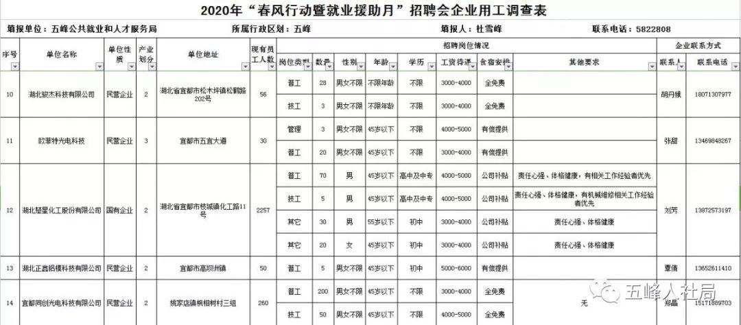 五峰招聘網最新招聘動態解析